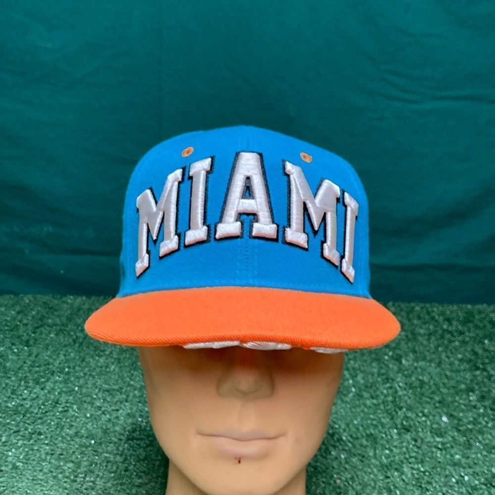 One Nation Miami flat brim SnapBack hat (OKPM-01-022)